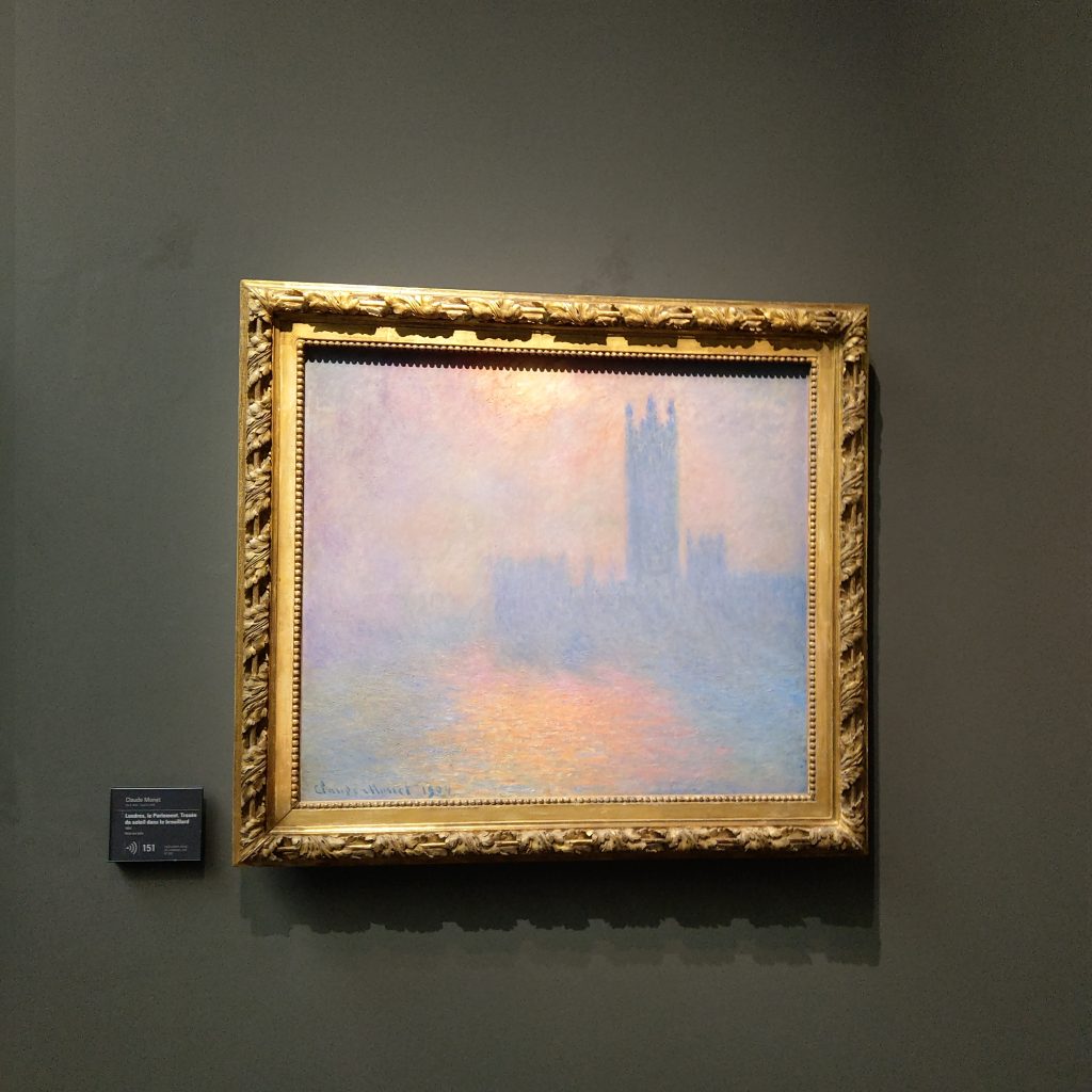 模糊的印象畫派-莫內<日出>